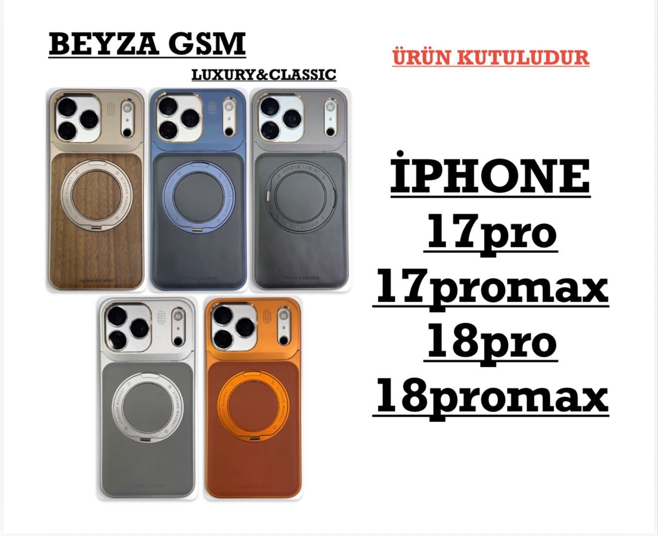 Luxury & Classic Kılıf Serisi (Toptan)  Cad-050