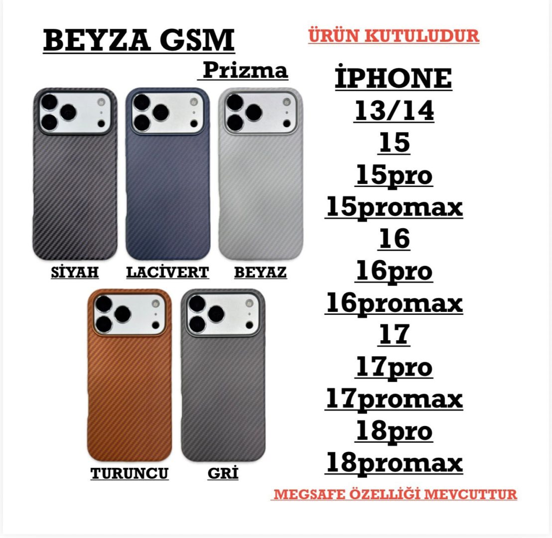 Prizma Serisi Magsafe Kılıf (Toptan) Cad-001